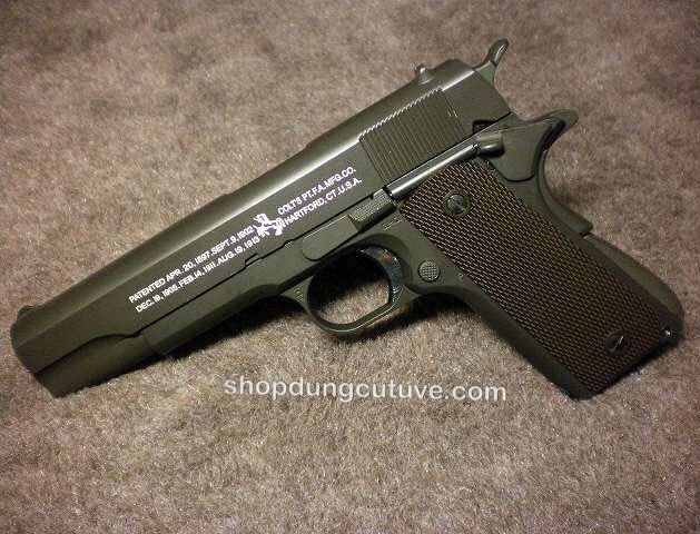 súng bắn bi sắt airsoft m1911